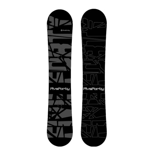 Snowboard 540 Blackdeck Hybrid, Black/Grey, 163CM WIDE